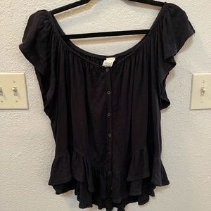 Free People Off the Shoulder Top